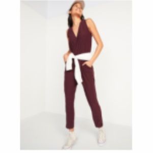 Old Navy Jumpsuit Maroon NWT